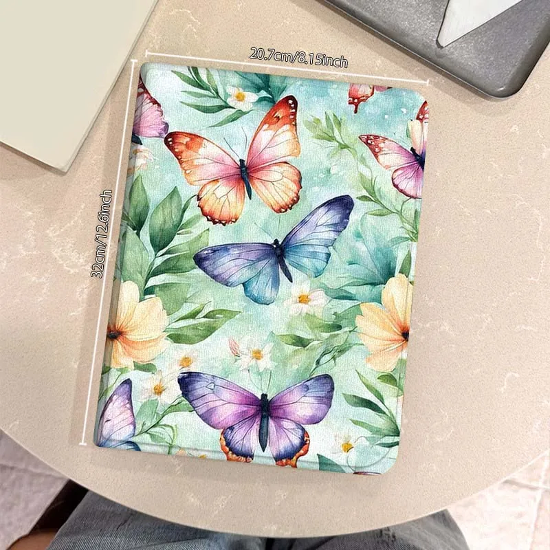 تصميم فراشة إبداعية لهاتف Xiaomi Redmi Mi Pad 4 5 6 6s 7 8 SE Pro 2 11 Plus Max 12.4 11 11.2 12.5 8.7 بوصة حافظة تابلت