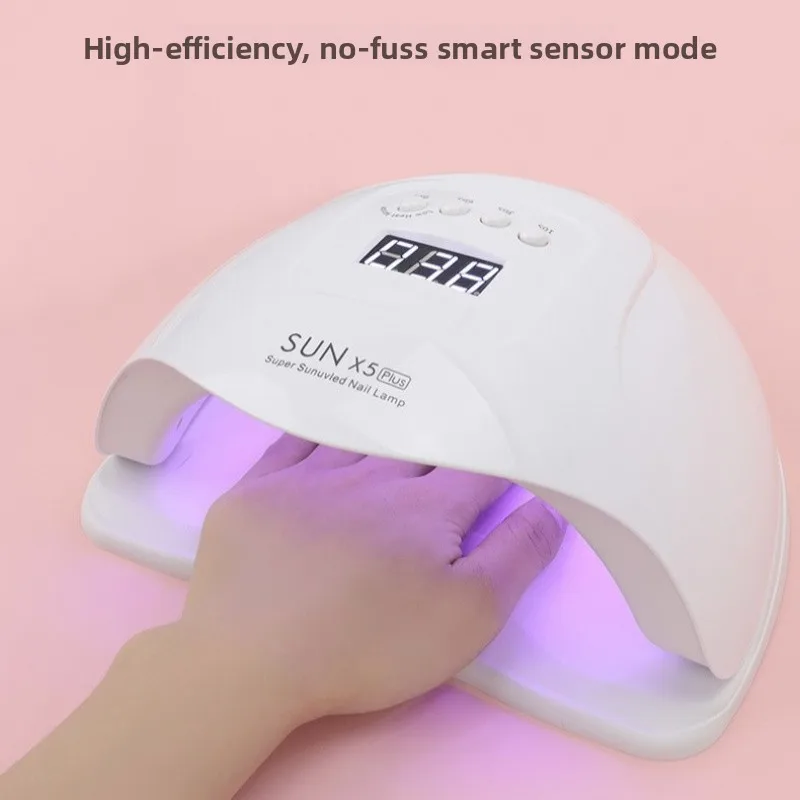 

Лампа для терапии ногтей, лампа для выпечки ногтей, быстросохнущая лампа для ногтей мощностью 120 Вт, светодиодная инфракрасная индукционная лампа для выпечки, нейл-арт