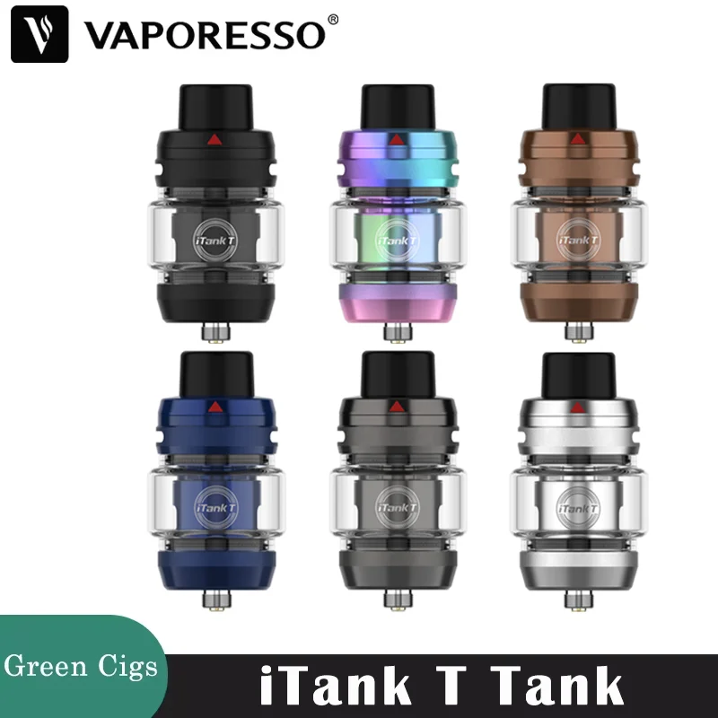 Original Vaporesso iTank T Tank 6ml COREX 2.0 Tech GTi Mesh Coil 0.2ohm/0.4ohm Anti leaking Atomizer