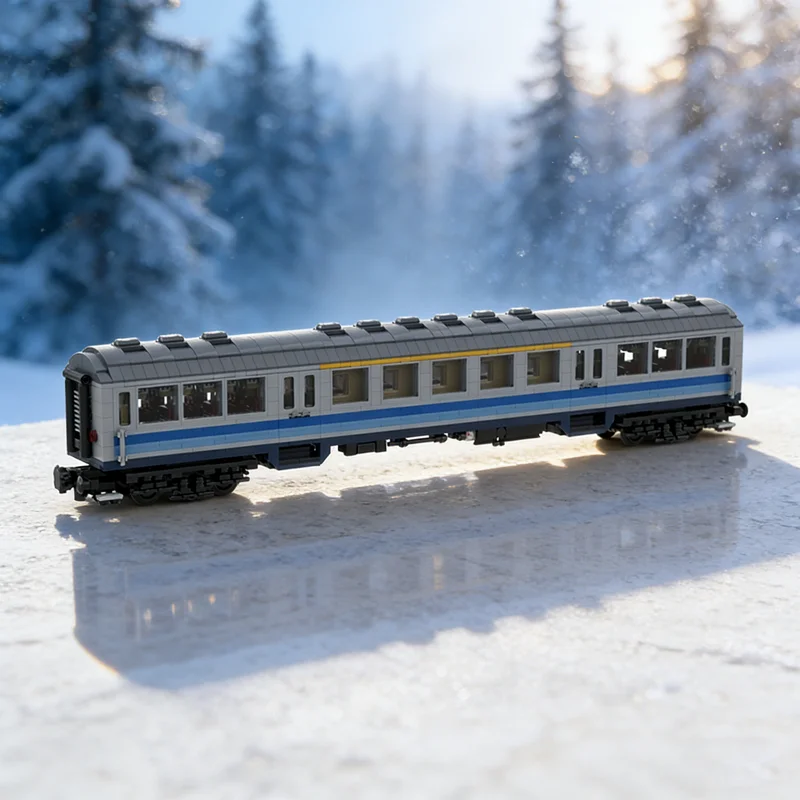 

1823pcs MOC DB ABnrzb Flughafen Frankfurt Main Train Model toys Building blocks Christmas gifts Construction creative Education