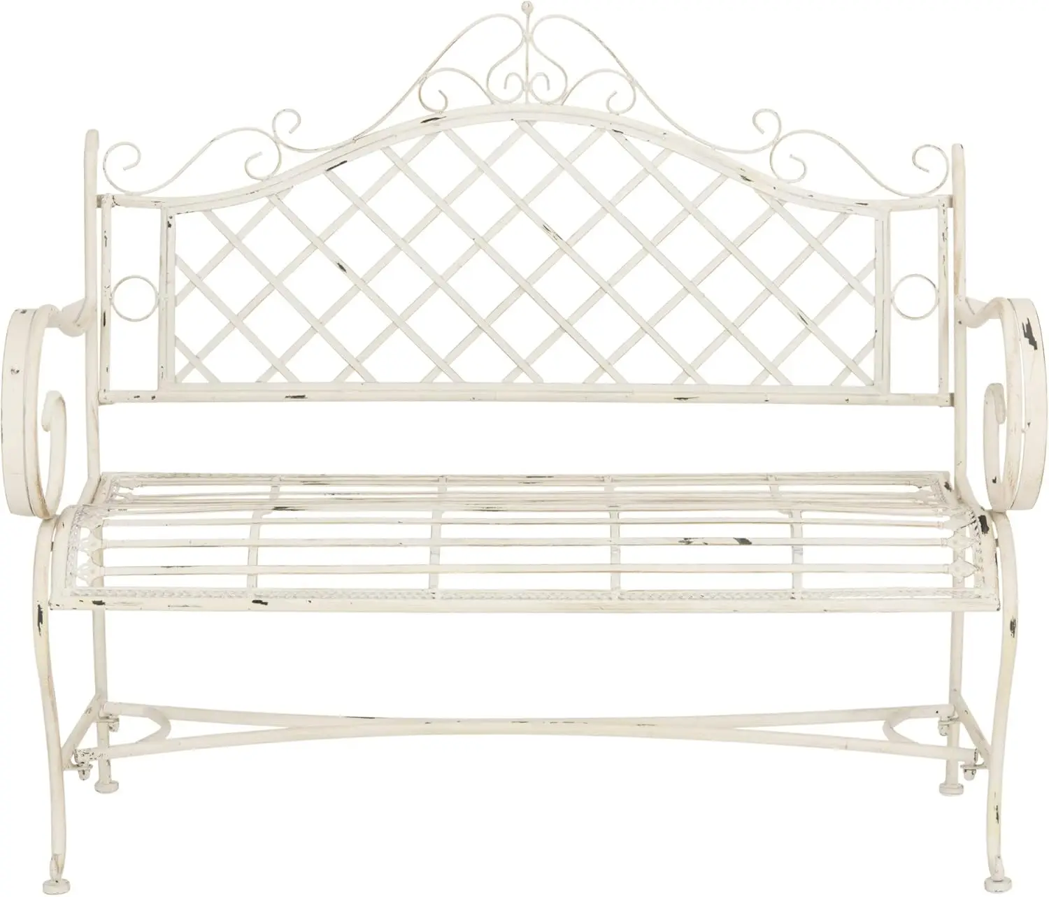 PAT5017A Collection Adina Antique White Wrought Iron 51.25