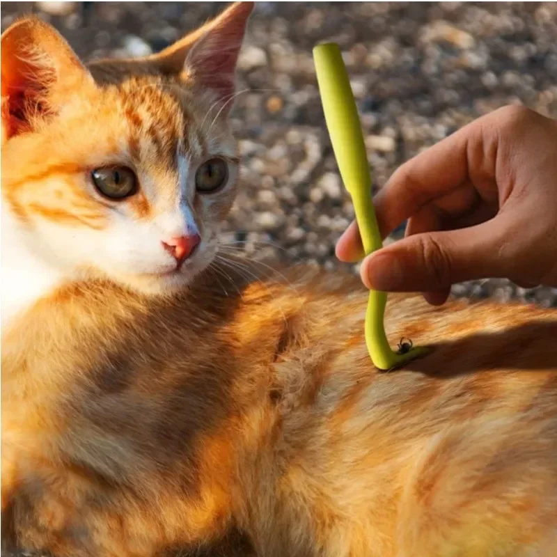 3 Stück Floh entferner Haken Zecken entferner Pinzette Zecken ziehen Katze Hund Zecken klemme Zubehör Haustier Milbe Floh sauber Haustier Reinigungs mittel