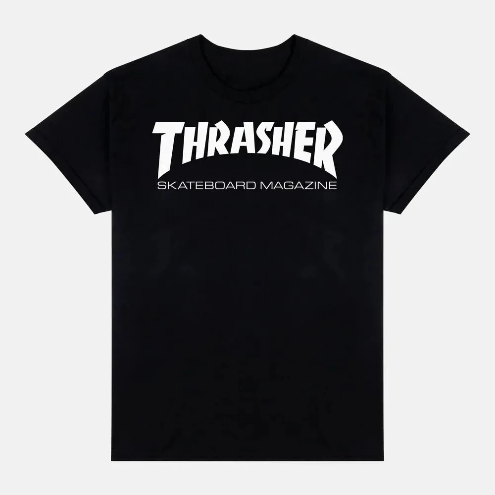 Classic Skate Skateboarding Magazine Street Trendy Brand T-shirt Cotton Graphic Tee Men Women Summer Streetwear