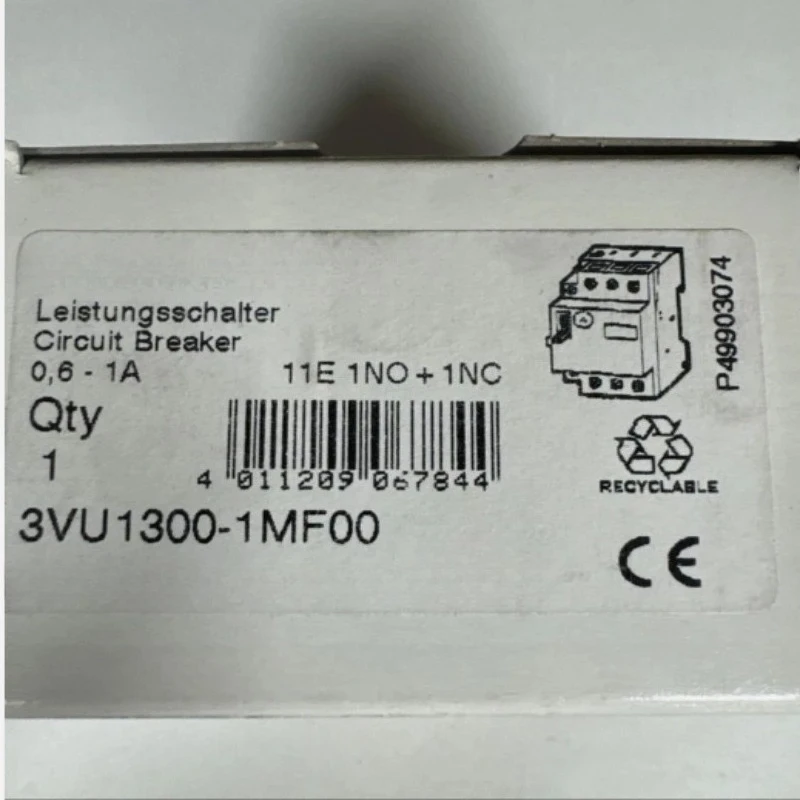 

Brand New Original 3VU1300-1MF00 Suitable AC contactor switch in box Fast delivery