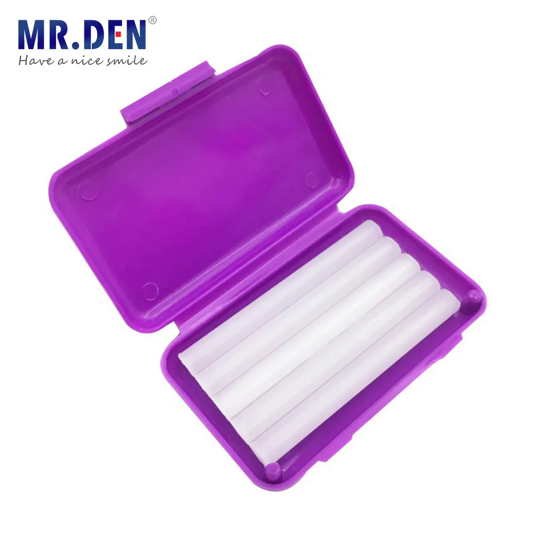 MRDEN Wholesale Dental Orthodontic Wax for Braces Aligning Teeth Wax for Oral Mucosa Mouth Wax Fruit Flavour Free Knife for Wax