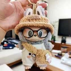 High Quality Labubu Doll Only Clothe Fashion Clothes Figure Model Doll Little Clothes Color Match Hoodie Ornament Cute Xmas Gift