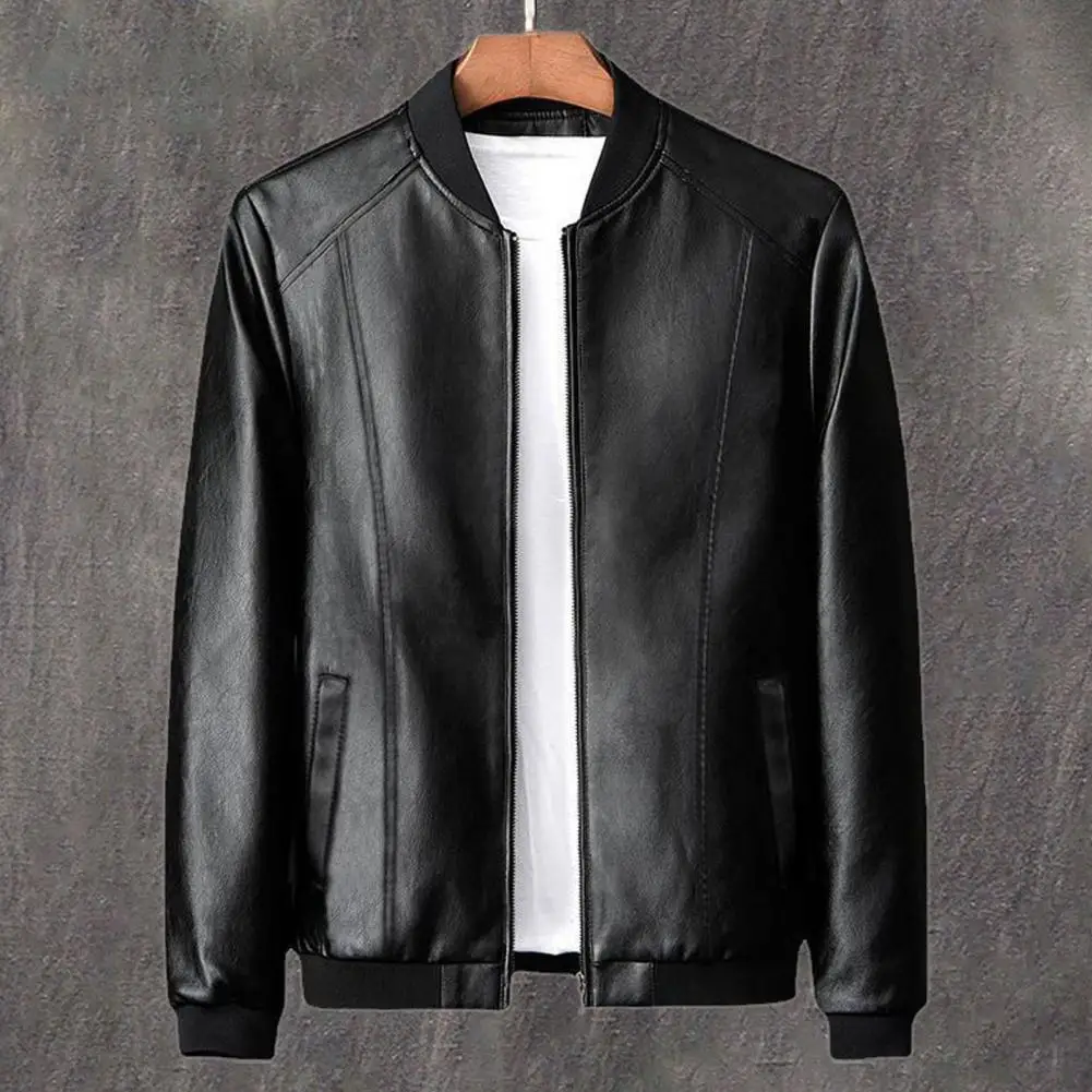 

Men's Winter Baseball Jacket Stylish Warm Comfortable Autumn Male Outerwear For Cold Weather