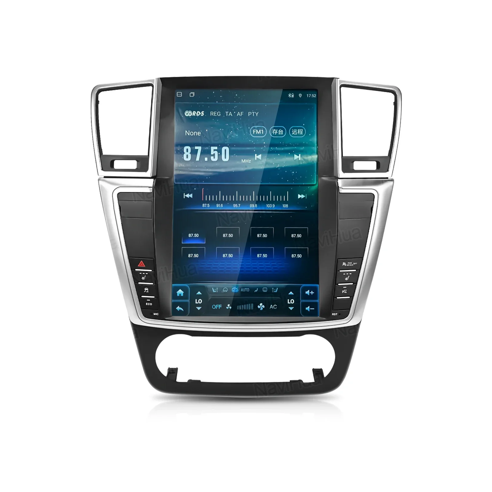 

12.1" Tesla Style Car Multimedia Video Player For Mercedes Benz GL ML W166 X166 2012-2015 GPS Navigation Android 13 Carplay 4G
