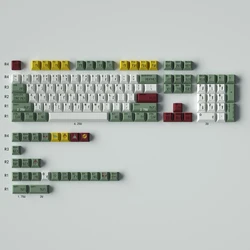 Cherry Profile Clones BOBA FETT PBT Material 23/129 Keycaps Large Set  DYE-SUB Personalized Keycaps For Mechanical Keyboard