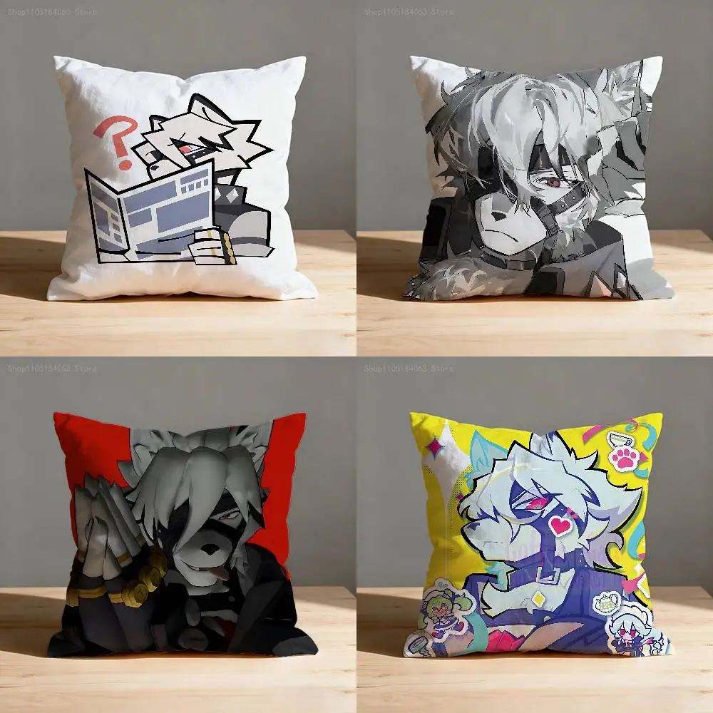 

Von Lycaon ZZZ Pillow Case Print Polyester Fiber 40X40 cm Home Sofa Throw Cushion Cover Decoration