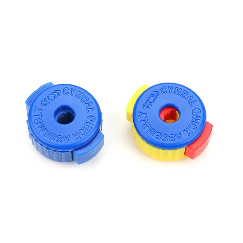 

Quick Release Cymbal Nut & Cymbal Mate Black Plastic Cymbal 8mm Quick Sets