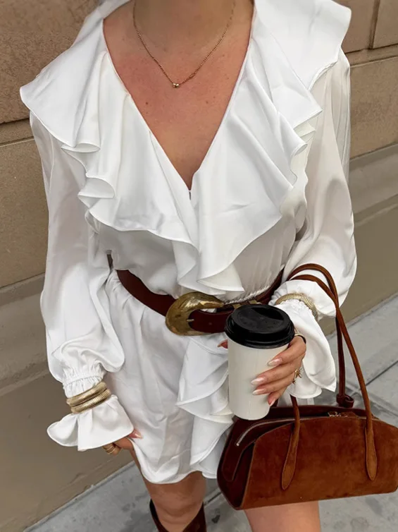 فساتين نسائية على الطراز الياباني كاجوال بأكمام قصيرة أحمر بورجوندي خوخ وردي أزرق أخضر أصفر رمادي كاكي عاجي بيج رمل كلاسيكي #1