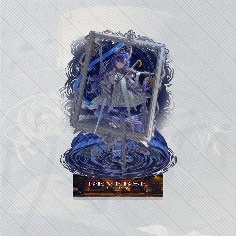 15CM Game Reverse:1999 Workshop Acrylic Stand Model Cosplay Charm Characters Ornament Accessories Christmas Collection Gifts