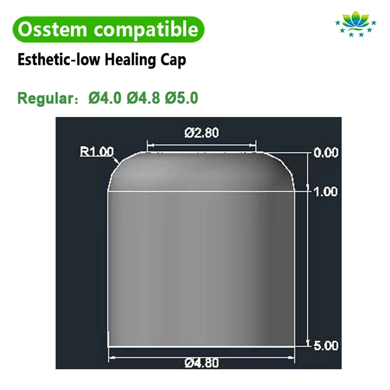 Image 5: Pour Osstem capuchon de guérison multi-unités OEM ODM couvercle de pilier de guérison pour multi-unités 4.0 4.8 5.0 pièces et accessoires d'implant dentaire