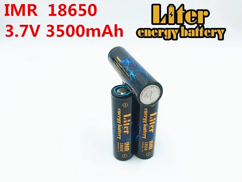 Литровая батарея 3 шт. IMR18650 3,7 V 4.8A 3500MAH 18650 литий-ионная аккумуляторная батарея для планшетных ПК 7-9 дюймов