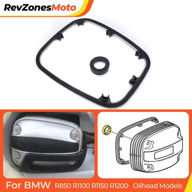 

Прокладка клапанной крышки для моделей масляной головки BMW R850R R1100GS R1150GS R1200C, комплект прокладок крышки головки блока цилиндров двигателя мотоцикла