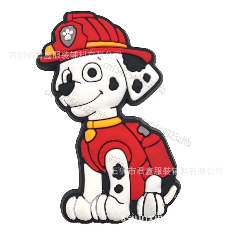 Wholesale PAW Patrol PVC Shoe Buckle Set Available Skye Chase Cartoon Shoe Decoration Accessories Charms for Boys Women Gifts