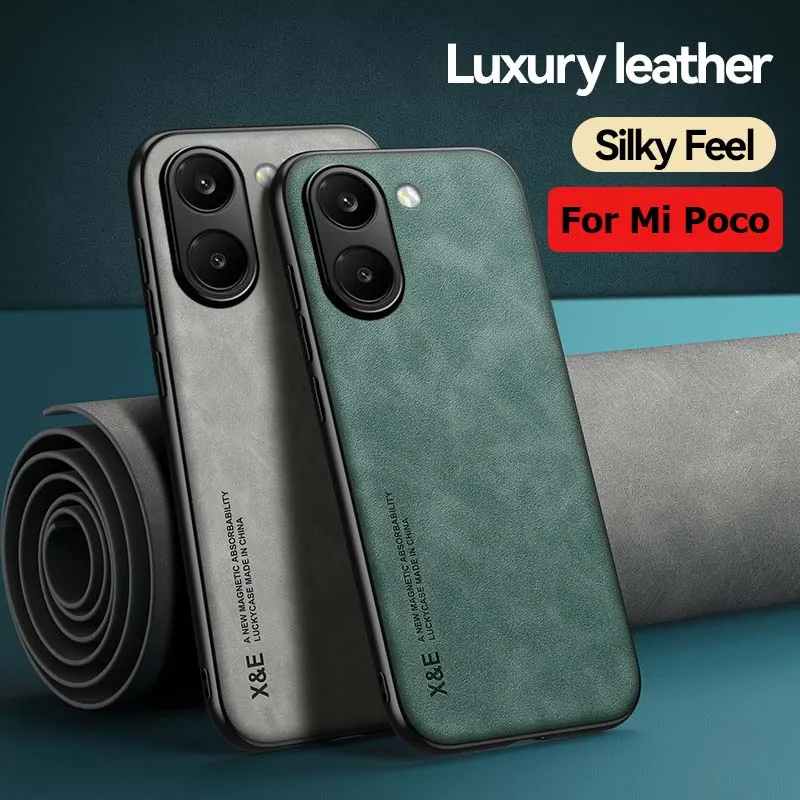 Shockproof Case for Mi Poco X8 Pro Max Protective Cover Magnetic Phone Coque Fundas Capa for POCO X8 X7 X6 X5 X4 X3 Pro NFC