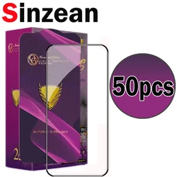 50 pz Golden Armor OG Glass per IPHONE 16 15 Pro 13 14 Pro Max 12 Mini 11 Pro XR XS MAX 6 7 8 Plus grande protezione dello schermo curvo