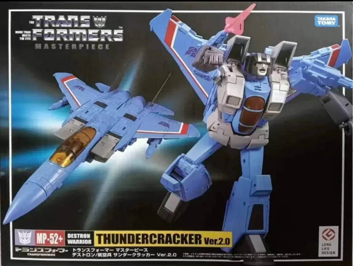 In Stock TAKARA TOMY Transformers Masterpiece KO MP-52+ Thundercracker Action Figures Toy Gift Collection Hobby