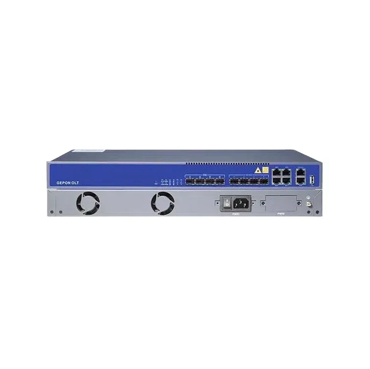ホット販売 4 ポート EPON OLT FTTH 10 グラム光ファイバ回線端子機器 4 * EPON 4 * RJ45 + 4 * (SFP +) Gpon/Epon Olt
