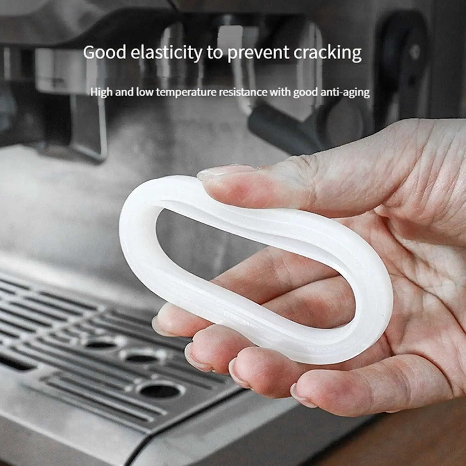 Für Delonghi Dedica EC680/685 Dichtungsring, 57mm Langlebiger Silikon-Dampfring, Ersatzteile für die Brühgruppe – Detail 5
