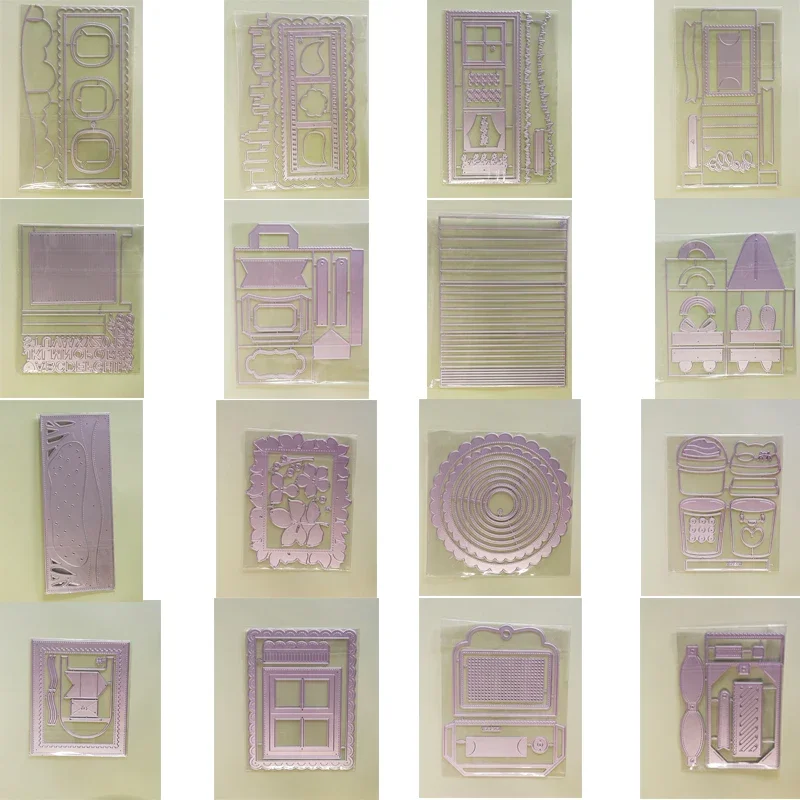 Metalen stansmessen en stempels stencils voor doe-het-zelf plakboek album embossing handgemaakte decoraties schimmel scrapbooking sterft