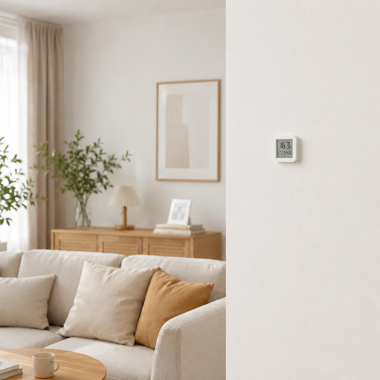 Zigbee 3.0 Temperature and Humidity Sensor Zigbee Hub Required Works with Home Assistant Yandex Alexa ZHA Zigbee2MQTT