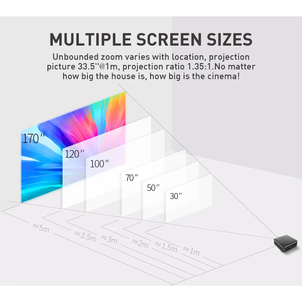 Salange P11 يدعم 4K Smart DLP Mini Android 9.0 WIFI BT HD جيب صغير أجهزة عرض محمولة فيديو متعاطي المخدرات المحمول مع بطارية