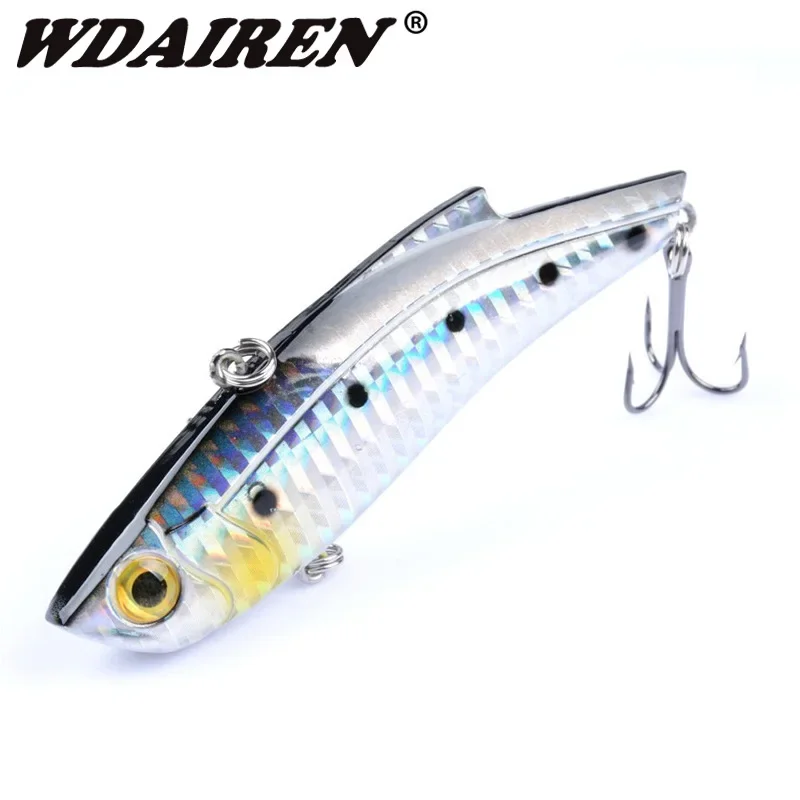 1Pc VIB Winter Ice Sea Fishing Lures 9cm 26.5g Hard Crankbait Wobblers Artificial 5 Colors Trolling Carp Fishing Accessories