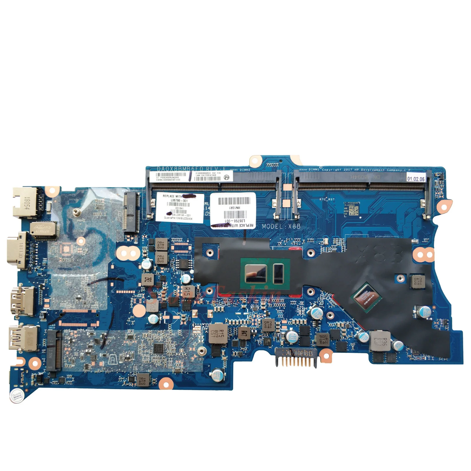 Imagem -05 - para hp Probook 430 g5 440 g5 Laptop Motherboard Da0x8bmb6f0 Da0x8bmb6g0 Motherboard com i3 i5 i7 Cpu Ddr4 Testedddr4 Testado