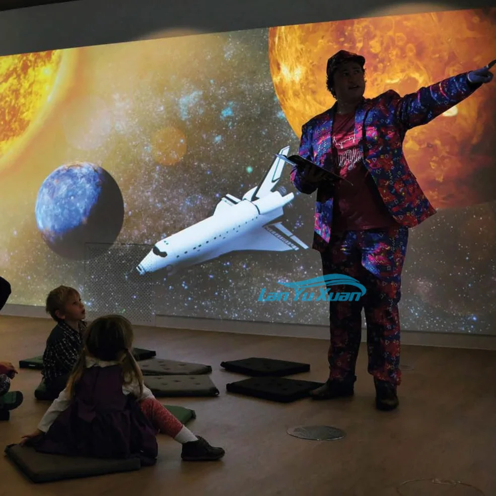 

Auto Calibration Finger Touch Education Immersive Interactive Projector Interactive Wall Floor 3D Hologram