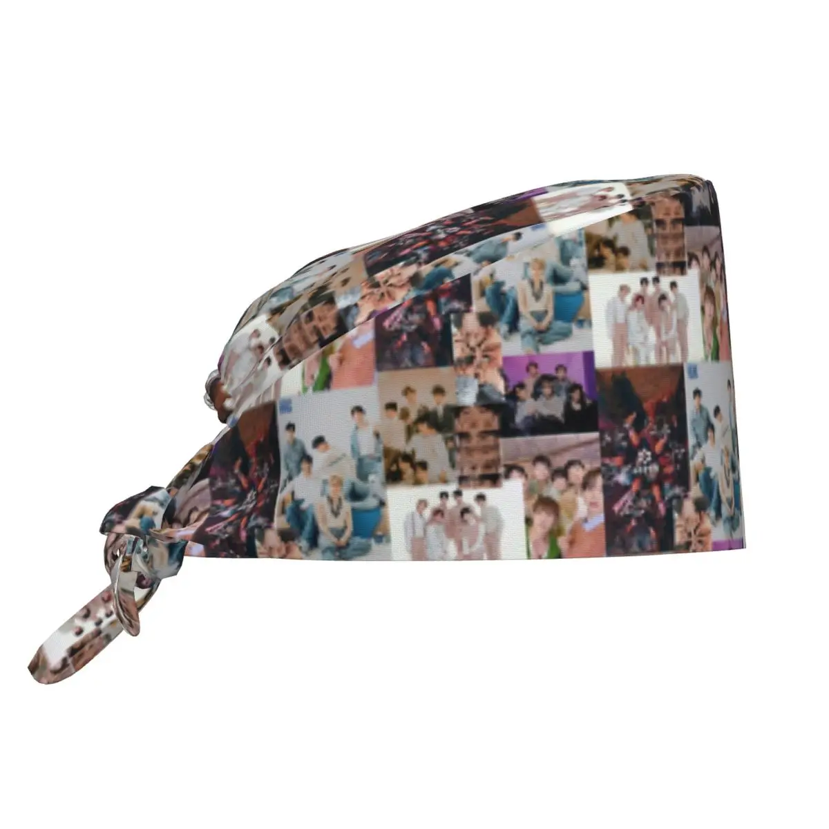 Custom Kpop Astros Breathable Scrub Hat Surgical Scrub Caps Unisex Nurse Medical Cap Work Scrubs Hat for Medical Surgical
