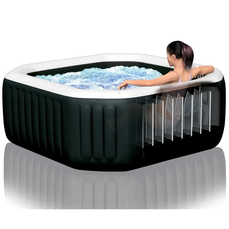 

Inflatable Hot Tub 2-6 Person Outdoor Inflatable Tub