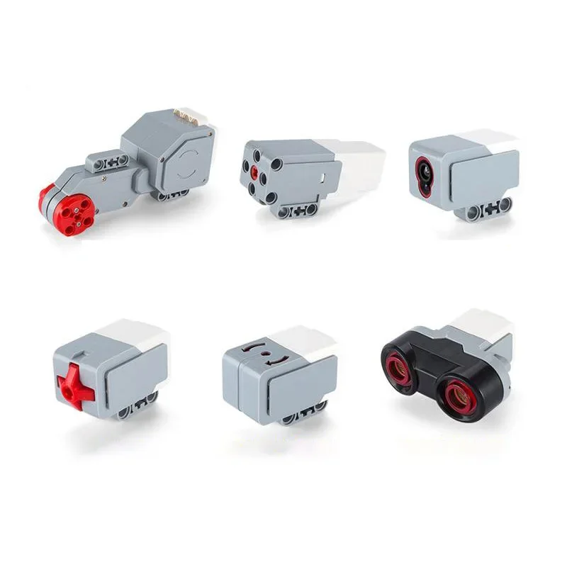 Décennie s de Construction Compatibles avec EV3 45544 45560, GT, Fuchsia, Robot, Ensemble de Base Éducatif, Jouets à Faire Soi-Même, Cadeaux