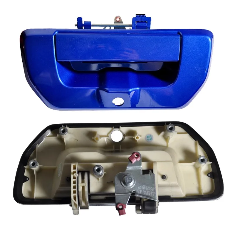 

Blue Pickup Bed Tailgate Handle/Tailboard Outer Latch (No Lock) for Great Wall Cannon Passenger/Off-Road Versions