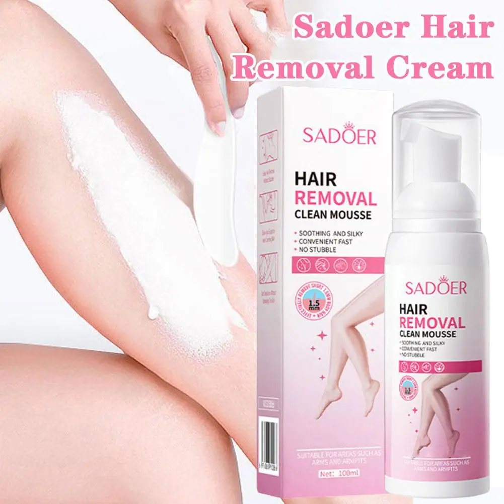 กําจัดขนถาวร Mousse สเปรย์ Body ไม่ระคายเคือง Development Silky ยาวยับยั้งโฟมกําจัดขนผิวไม่เจ็บปวด G2w3