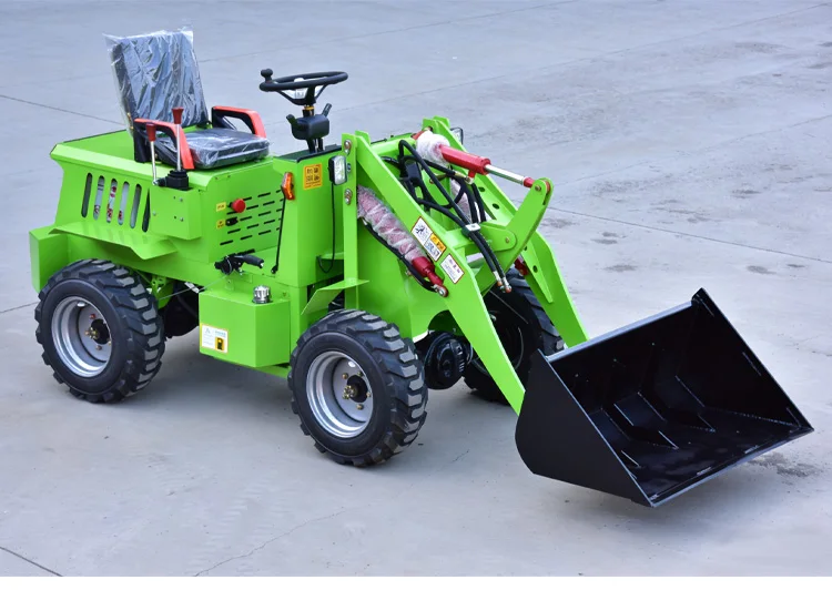 Elektrische Mini-Lader für den Haushalt, Elektrostapler für Baustellen und Bulldozer zur Reinigung von Viehmist auf Bauernhöfen – Detail 12