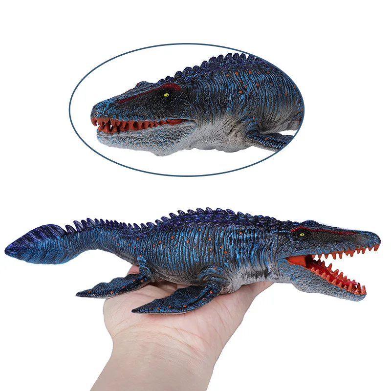 2022 34cm NEW hot Jurassic World Jurassic Park Mosasaurus collectors action figure toys Christmas gift