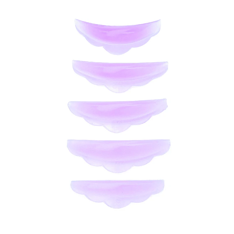 5 أزواج رمش رفع عدة سيليكون التصفيح الوسادة قابلة لإعادة الاستخدام لاش بيرم قضبان ثلاثية الأبعاد جلدة تمديد بكرة الشعر اكسسوارات أدوات ماكياج