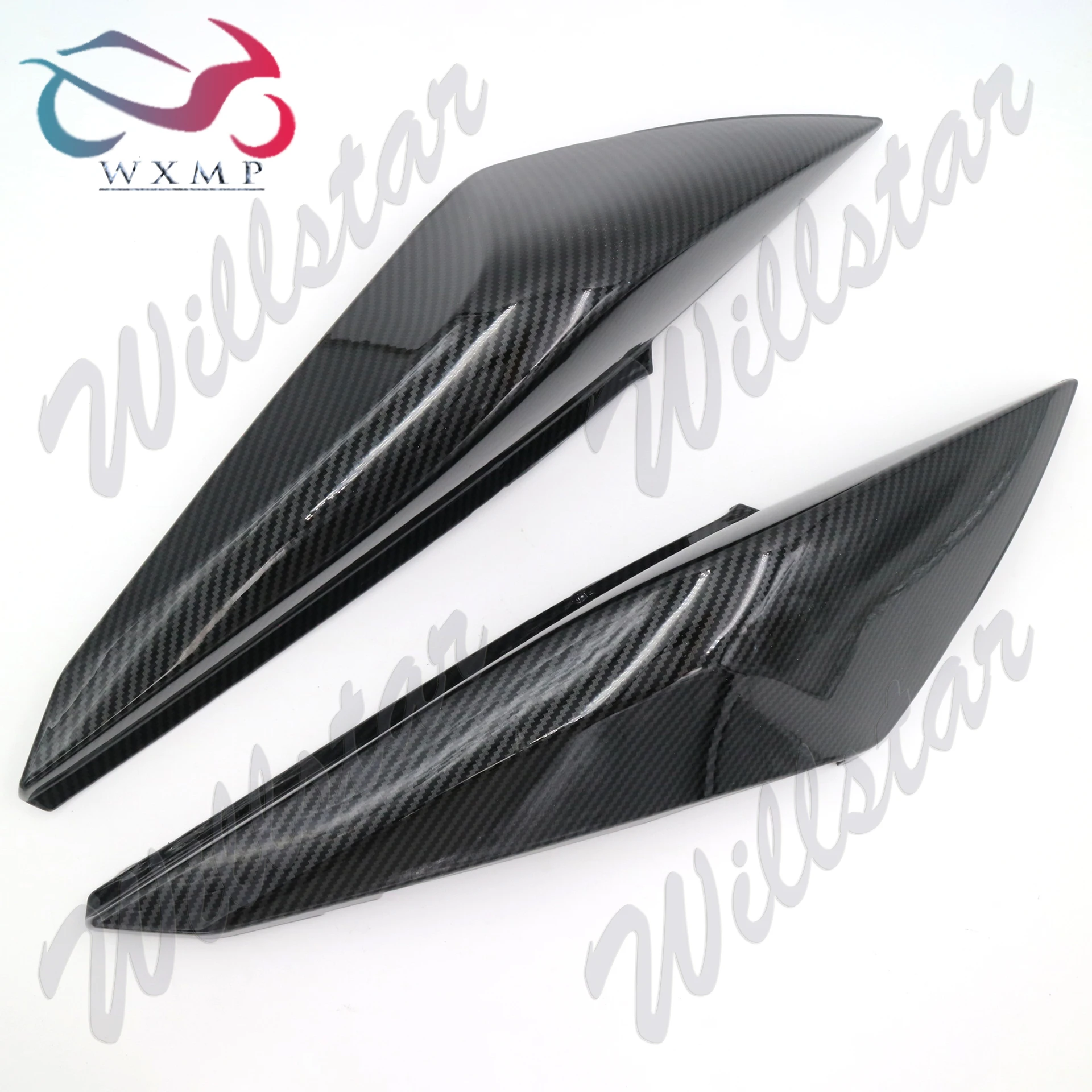 

Carbon Fiber Color Upper Side Tail Rear Seat Cover Cowl Frame Fairing Guard Protector For FZ6N FZ-6N FZ 6N 07-09