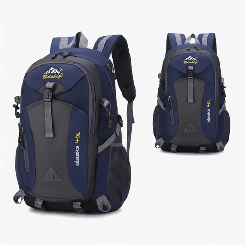 Imagen 2 del producto 2025 Mochila de viaje deportiva Unisex, mochila ligera de nailon de gran capacidad para senderismo al aire libre, mochila escolar para hombres y mujeres
