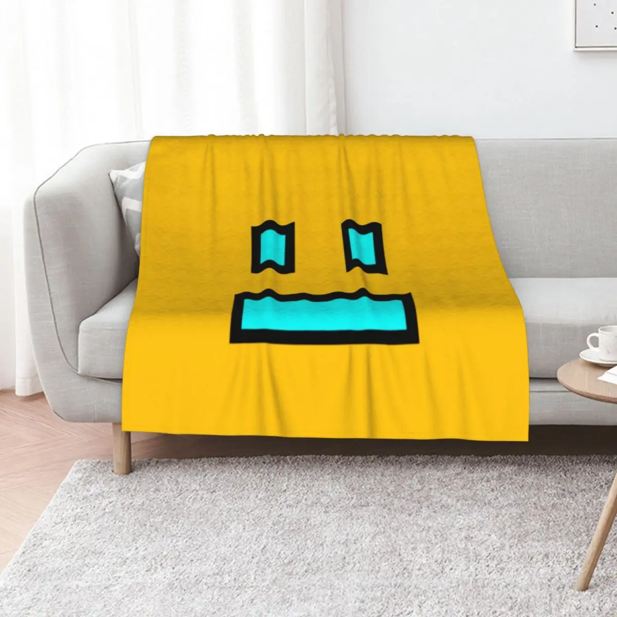 

Geometry Dash Throw Blanket Furrys cosplay anime Furry Plush Blankets