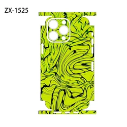 Skin Wrap For iPhone 17 16 Pro Max Sticker 15 14 Plus Back Film 13 12 Mini Protective Decal Side Frame Back Protector