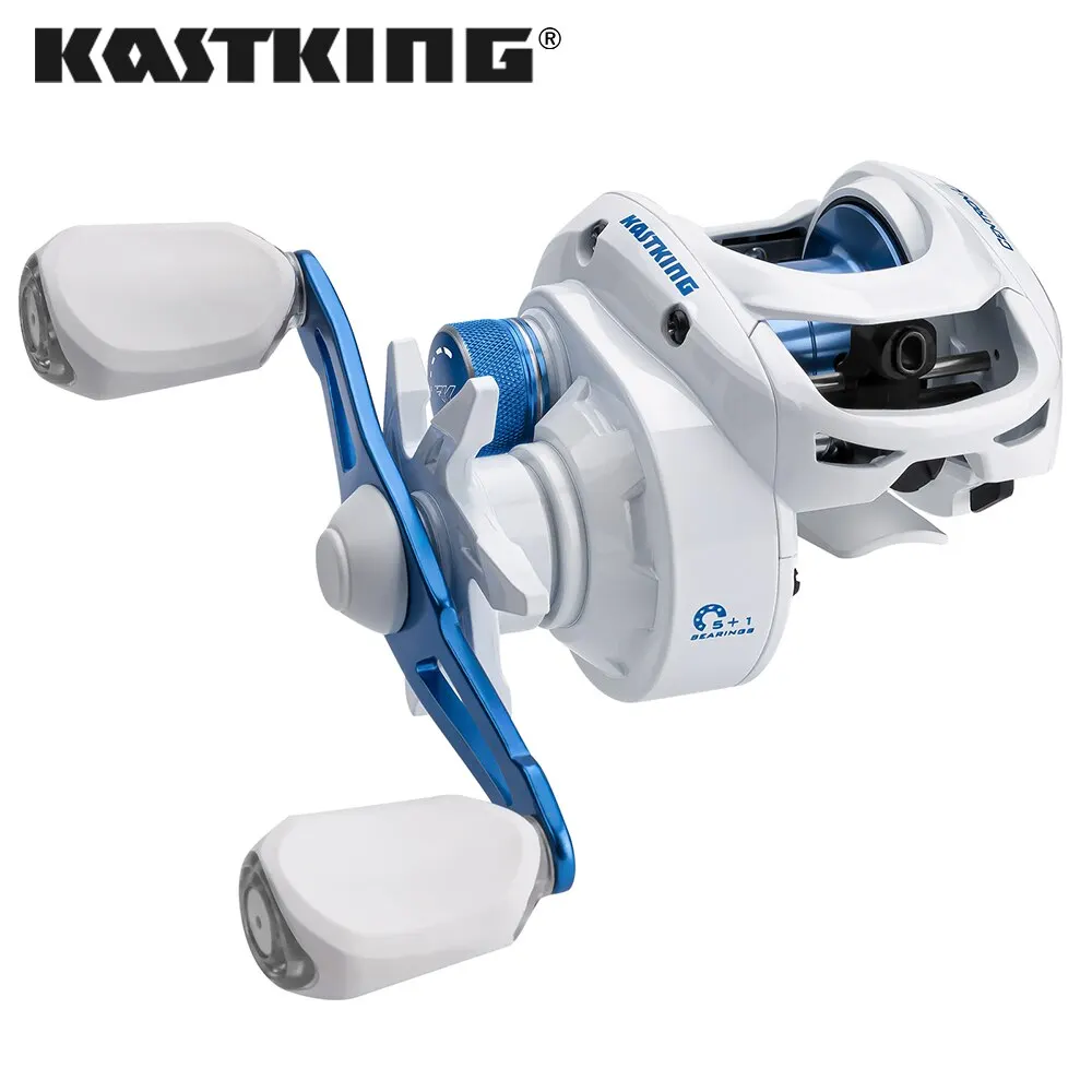 KastKing Centron Lite Baitcasting Reel 7KG Max Drag 5+1 Anti-Reverse Ball Bearings 7.1:1 High-Speed Gear Ratio Fishing Reel