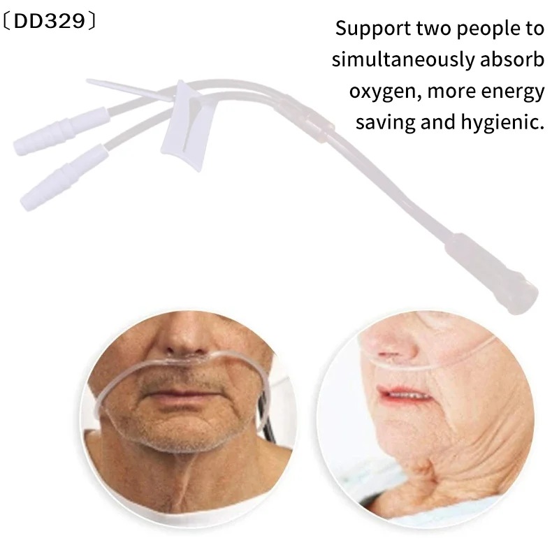 Disposable Oxygen Generator Three-Way Oxygen Tube Oxygen Tee Connector Ventilator Access Hospital Breathing Medical Tools〔DD329〕