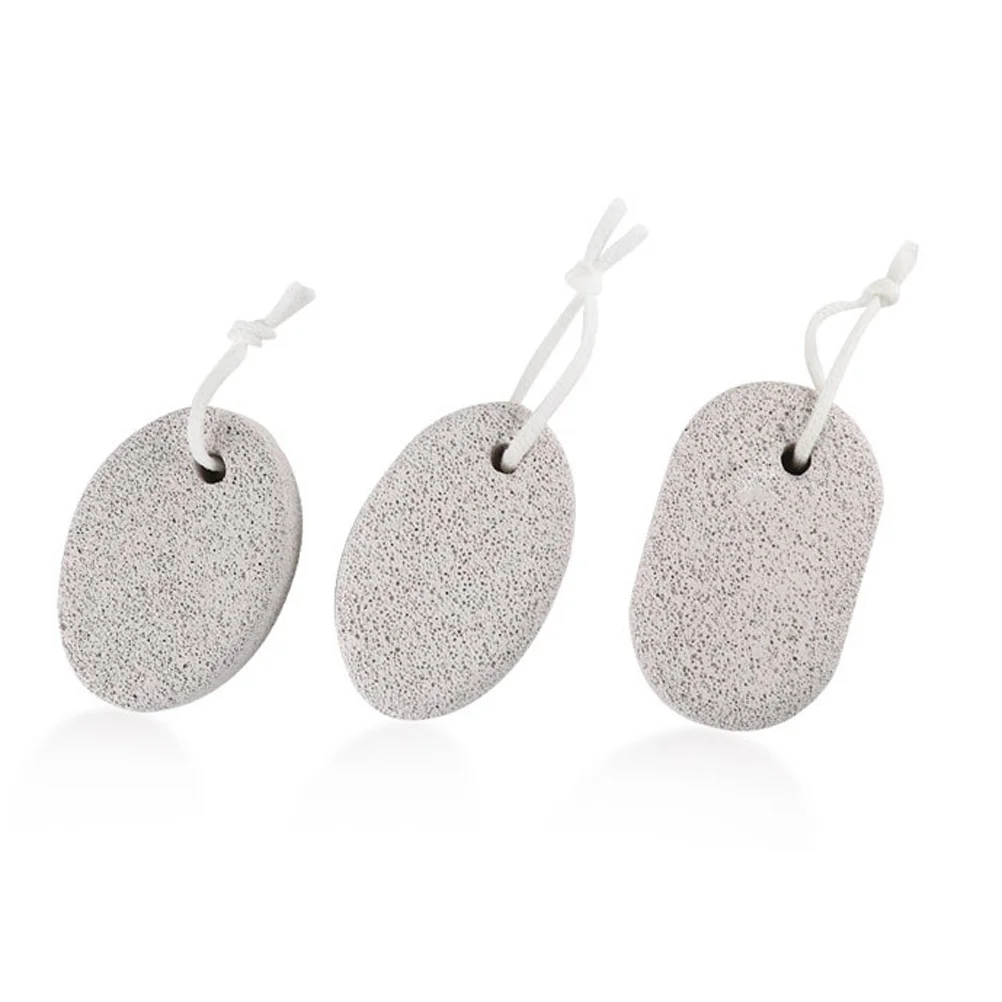 

3Pcs Pumice Stone Callus Remover Foot Pedicure Tools Natural Lava Whitening Dead Skin Removal Comfortable Grip