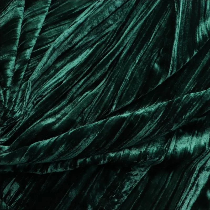 

Silk fabric creased velvet cheongsam women's clothing textile