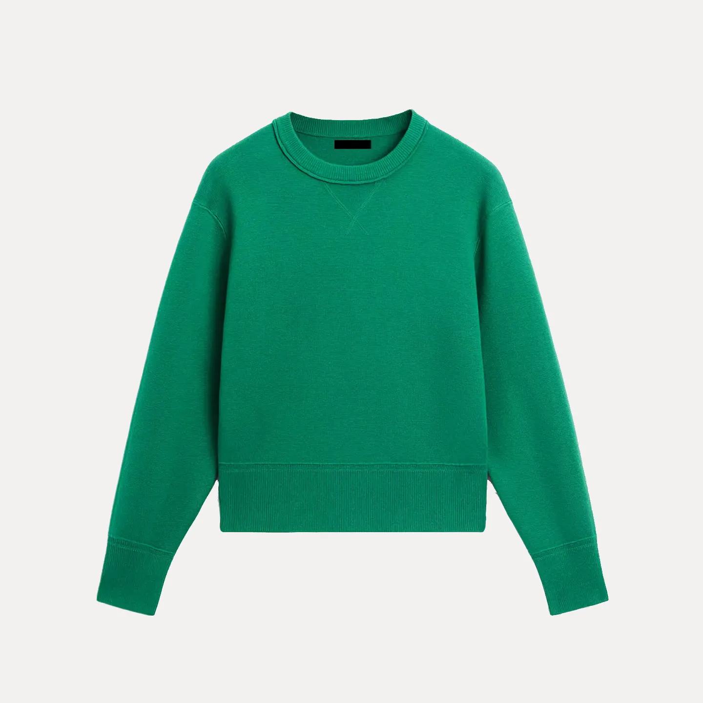 

Spring 2026 Women's een round Ne Long Sve Knitted Sweater Loose Fit Comfortable Casual Sle Z Brand New Arrival
