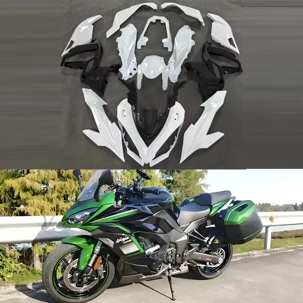 

Unpainted White Injection Molded Bodywork Fairing Kit For KAWASAKI Ninja1000 1100 Z1000SX Z1100SX 2020-2025